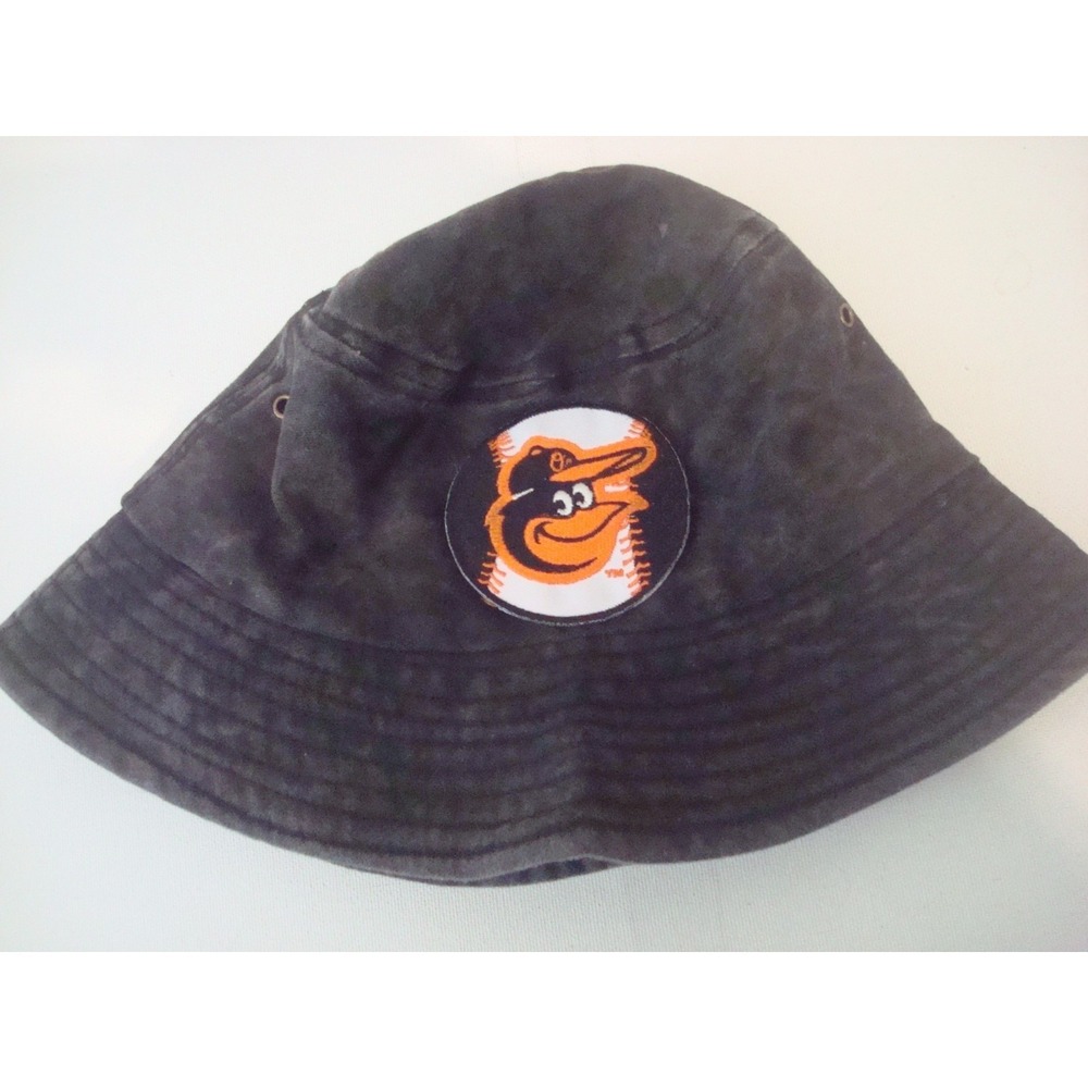 ORIOLES BEACH GOLF FLOPPY BUCKET Y2K 90S HAT CAP VINTAGE DEADSTOCK FB M/L